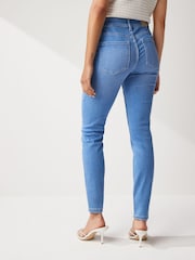 Bright Blue Supersoft Skinny Jeans - Image 3 of 6