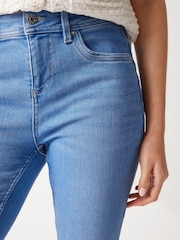 Bright Blue Supersoft Skinny Jeans - Image 4 of 6