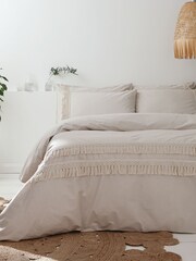 Pineapple Elephant Stone Izmir 100% Cotton Duvet Cover and Pillowcase Set - Image 1 of 1