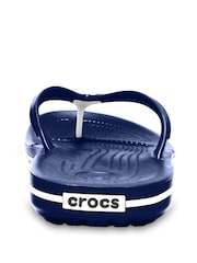 Crocs Blue Crocband Flip Sandals - Image 3 of 4