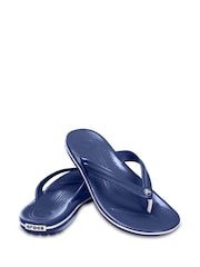 Crocs Blue Crocband Flip Sandals - Image 4 of 4