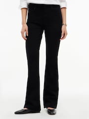 Tommy Hilfiger Black Skye Mid Rise Bootcut Jeans - Image 1 of 5