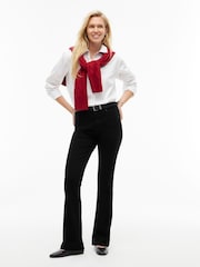 Tommy Hilfiger Black Skye Mid Rise Bootcut Jeans - Image 3 of 5