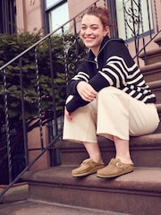 Birkenstock Brown Buckley Shoes - Image 2 of 10