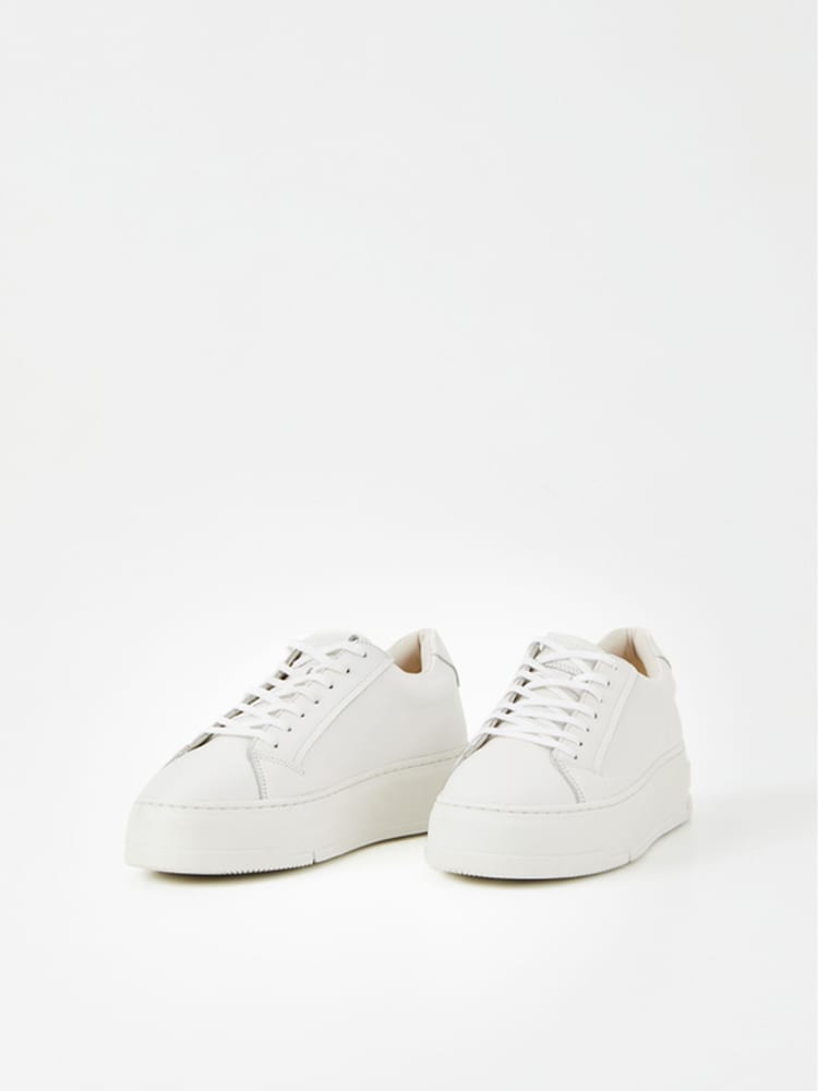 Vagabond Shoemakers Judy White Leather White Trainers - Image 2 of 3