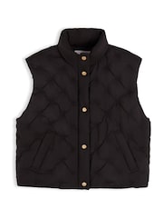 Schwarz - Tommy Hilfiger Flag Down Lightweight Quilted Gilet - Bild 5 von 5
