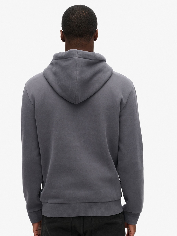 Темно-синий Noho - Худи с принтом Superdry New York VL - Изображение 2 из 6