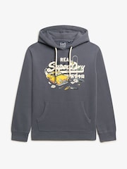 Темно-синий Noho - Худи с принтом Superdry New York VL - Изображение 5 из 6