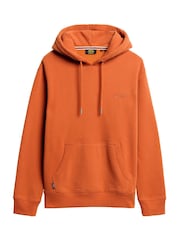 Superdry Brown Autumn Glaze Essential Slim Fit Logo Hoodie - Image 4 of 6