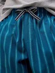 White Stuff Blue Wells Stripe  Pyjama Bottoms - Image 4 of 6