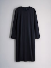 The Set 4 Pack Essential Lightweight Maxi Long Sleeve T-Shirt Dresses - صورة 4 من 7