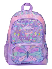 Smiggle Purple Flutter Classic Backpack - Image 1 of 3