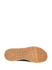 Negro/Blanco - Skechers Womens Standard Fit Uno Trainers - Imagen 5 de 5