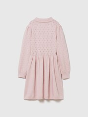 Gap Pink CashSoft Collared Dress (6mths-5yrs) - Image 2 of 3
