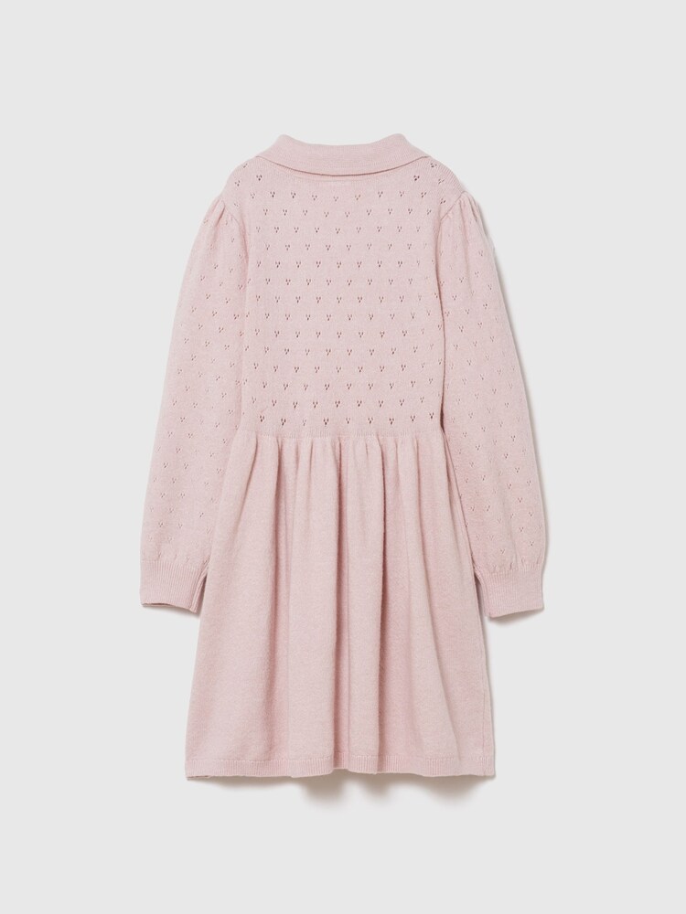 Gap Pink CashSoft Collared Dress (6mths-5yrs) - Image 2 of 3