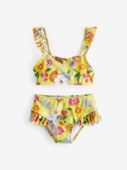 Żółte bikini Nicole Miller z kwiatowym motywem - Image 3 of 3