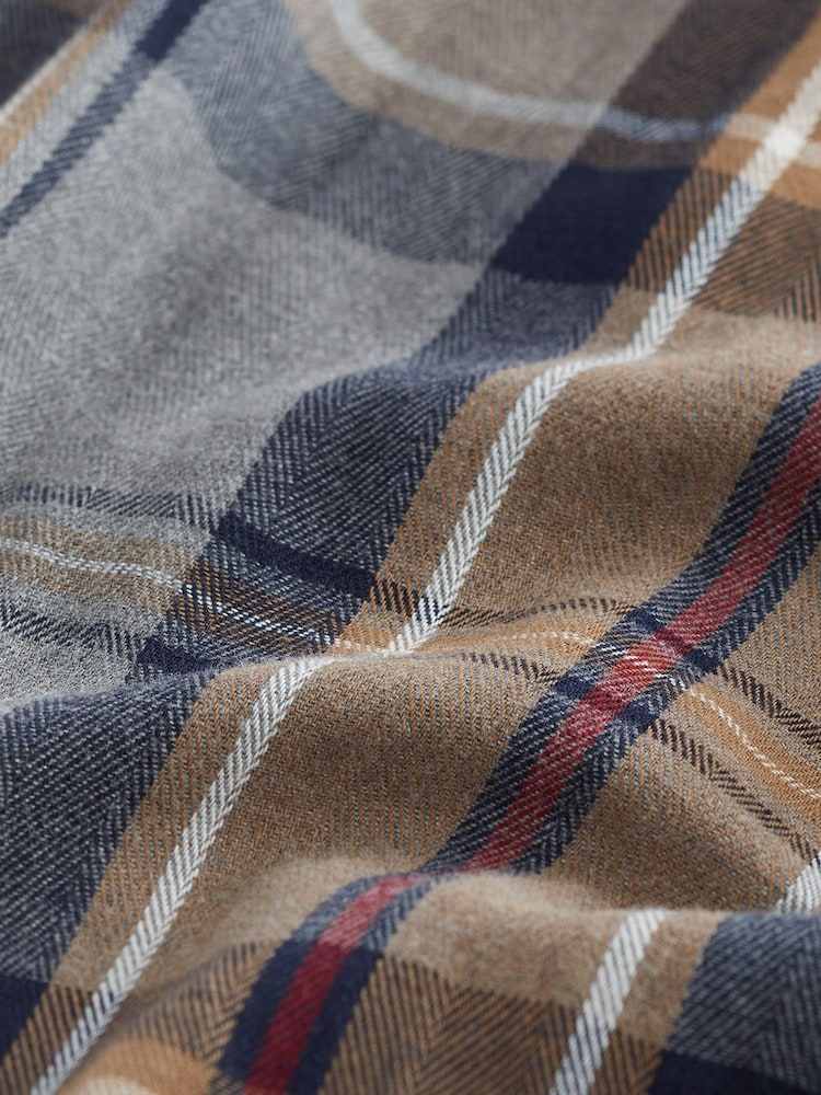 Grey Check Long Sleeve Shirt - Image 7 of 7