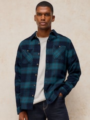 White Stuff Blue Heywood Check Shirt - Image 1 of 6
