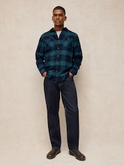 White Stuff Blue Heywood Check Shirt - Image 3 of 6