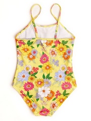 Nicole Miller Yellow Tulle Swimsuit - Image 2 of 4
