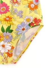 Nicole Miller Yellow Tulle Swimsuit - Image 4 of 4