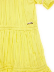 Nicole Miller Yellow 100% Cotton Dress - Image 5 of 5