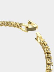 Swarovski Gold Tennis Bracelet - Image 3 of 5