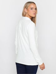Long Tall Sally White 100% Cotton Jersey Shirt - Image 2 of 6