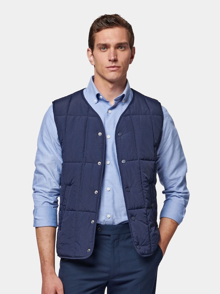 Peckham Rye Blue Peckham Rye Gilet - Image 1 of 6