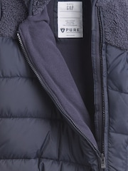Gap Navy Hooded One-Piece Snowsuit (0-12mths) - Image 3 of 3