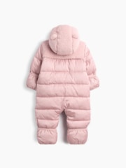 Gap Pink Hooded One-Piece Snowsuit (0-12mths) - Image 2 of 3