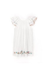 Nicole Miller Cotton White 100% Cotton Dress - Image 1 of 4