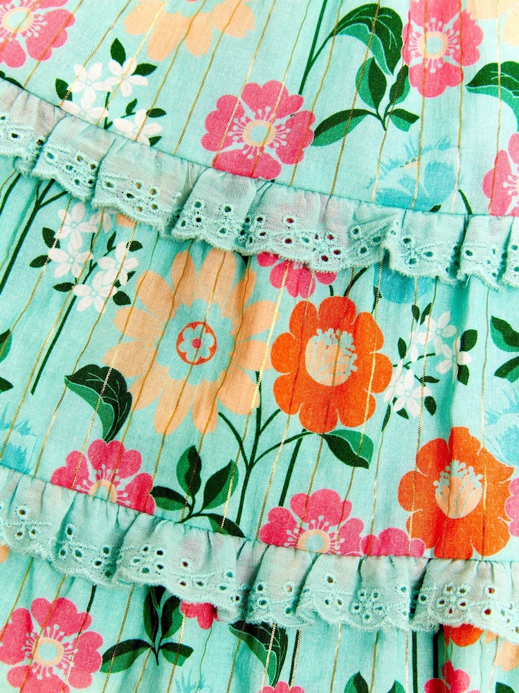 Nicole Miller Green 100% Cotton Jersey Skirt - Image 4 of 4 Nicole Miller Green 100% Cotton Jersey Skirt - Image 4 of 4
