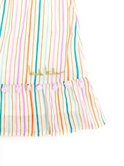 Nicole Miller Striped 100% Cotton Multi Skirt - Image 4 of 4