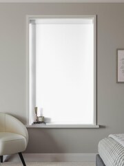 White Albans Made to Measure Roller Blind - Image 2 of 6