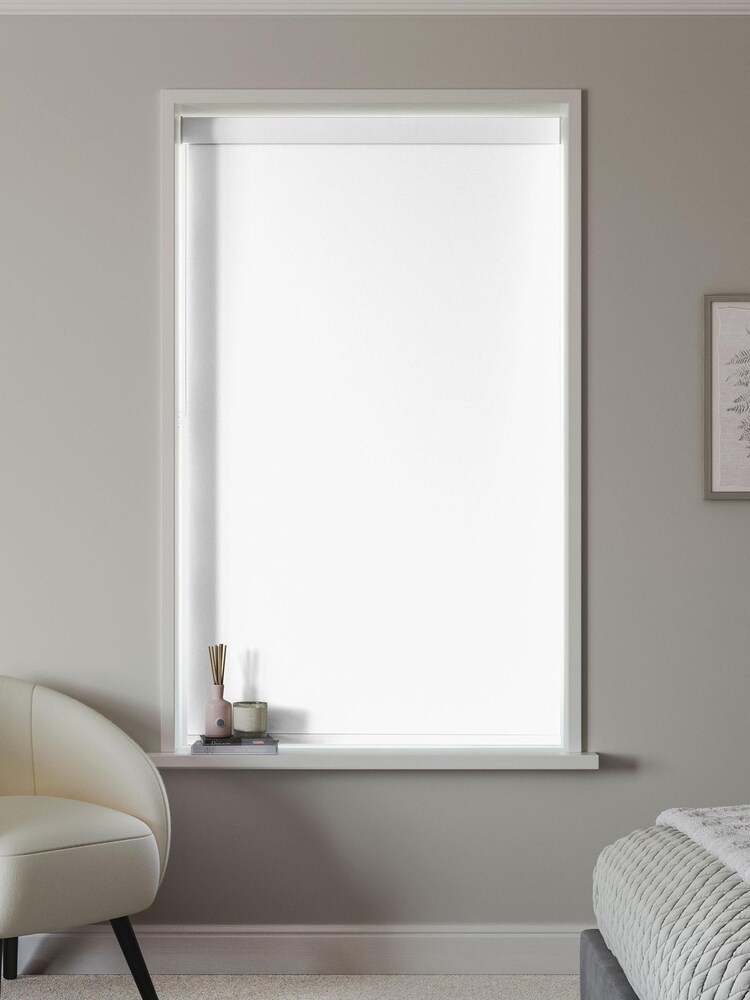 White Albans Made to Measure Roller Blind - Image 2 of 6