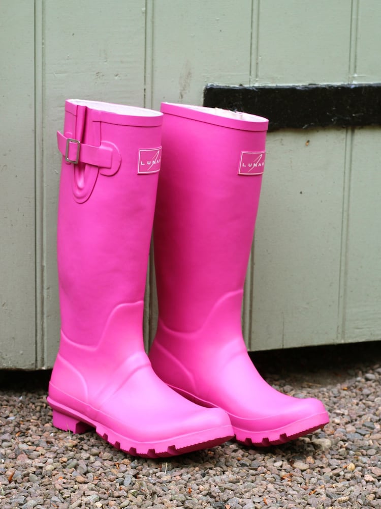 Rosa - Botas de agua modernas de goma de Lunar - Imagen 1 de 5 Rosa - Botas de agua modernas de goma de Lunar - Imagen 1 de 5