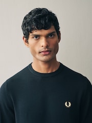 Fred Perry Classic Crew-Neck Jumper - Image 4 of 10