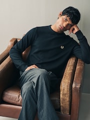 Fred Perry Classic Crew-Neck Jumper - Image 6 of 10