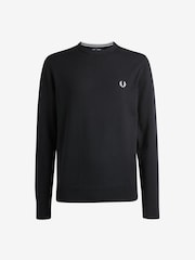 Fred Perry Classic Crew-Neck Jumper - Image 7 of 10