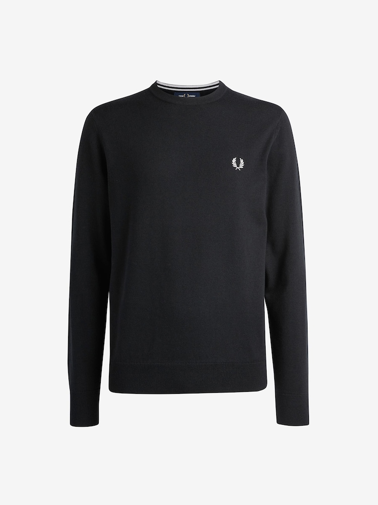 Fred Perry Classic Crew-Neck Jumper - Image 7 of 10