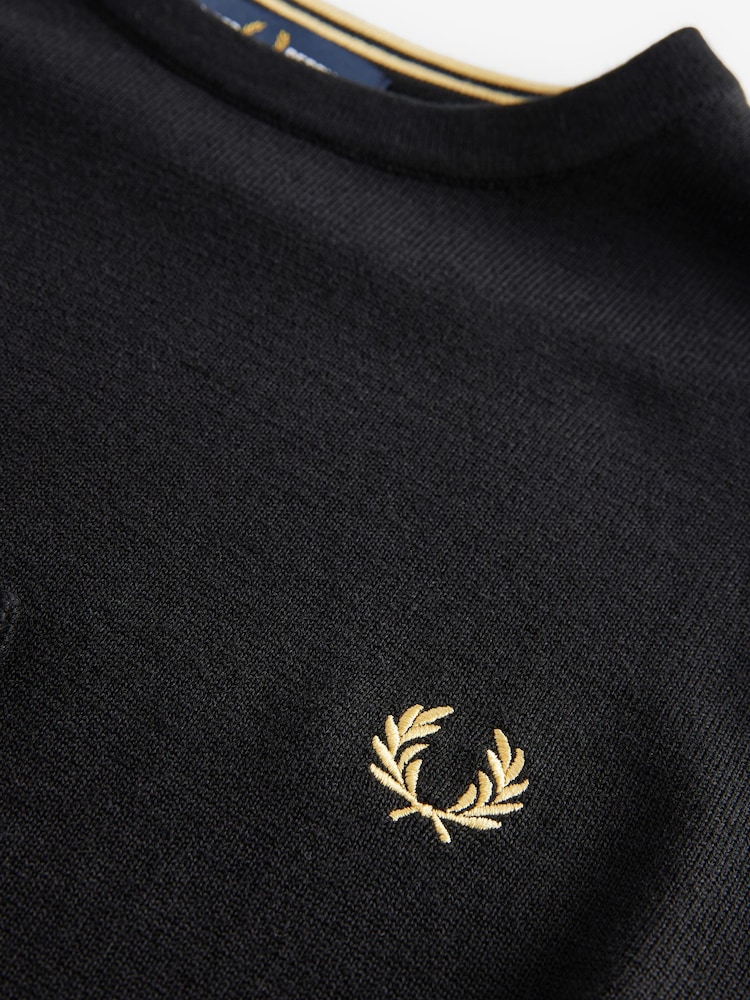Fred Perry Classic Crew-Neck Jumper - Image 9 of 10