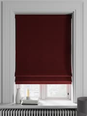 Merlot Red Burgundy Soho Made To Measure Roman Blind - Image 1 of 6