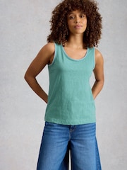 White Stuff Blue Bianca Vest - Image 1 of 6