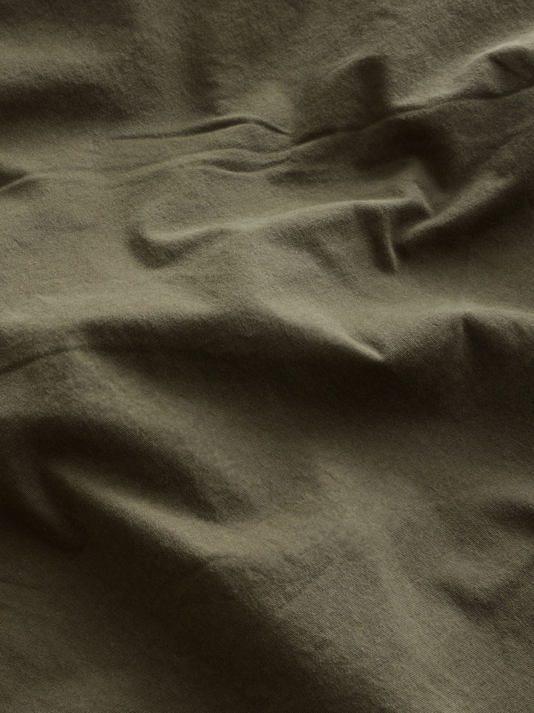 Khaki Green Stretch Utility Zip Detail Cargo Trousers - Image 13 of 13