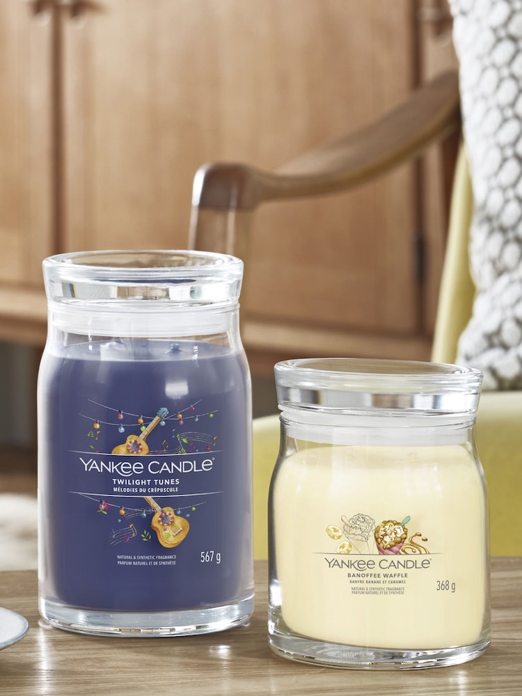 Yankee Candle Blue Signature Large Jar Twilight Tunes Scented Candle - Image 3 of 3