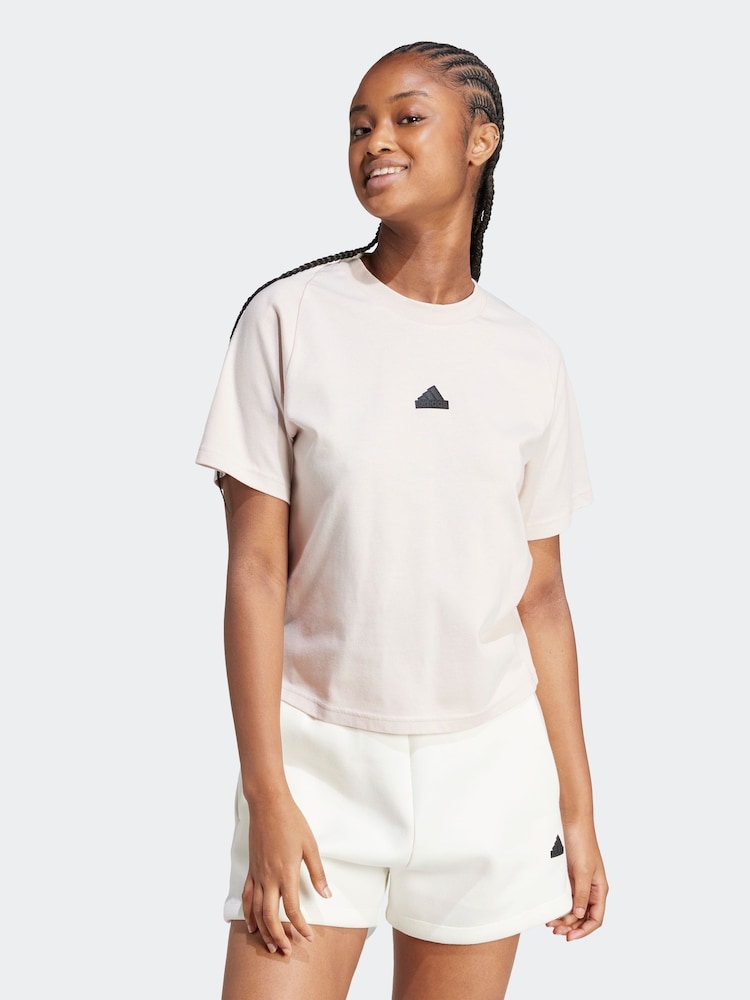 adidas Natural Sportswear Z.N.E. T-Shirt - Image 1 of 7