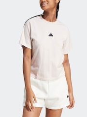 adidas Natural Sportswear Z.N.E. T-Shirt - Image 3 of 7