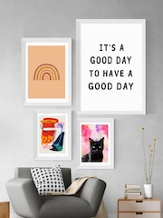 East End Prints White A Good Day Print - Image 3 of 3