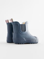 Navy Warm Lined Ankle Wellies - Image 3 of 7